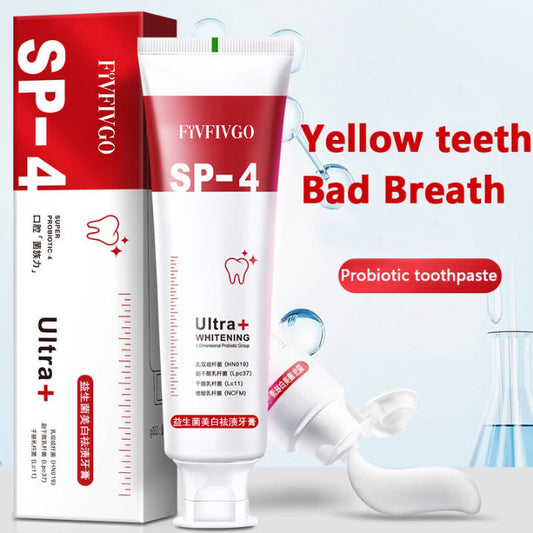 Fivfivgo™ 4TM Probiotische Whitening-Zahnpasta